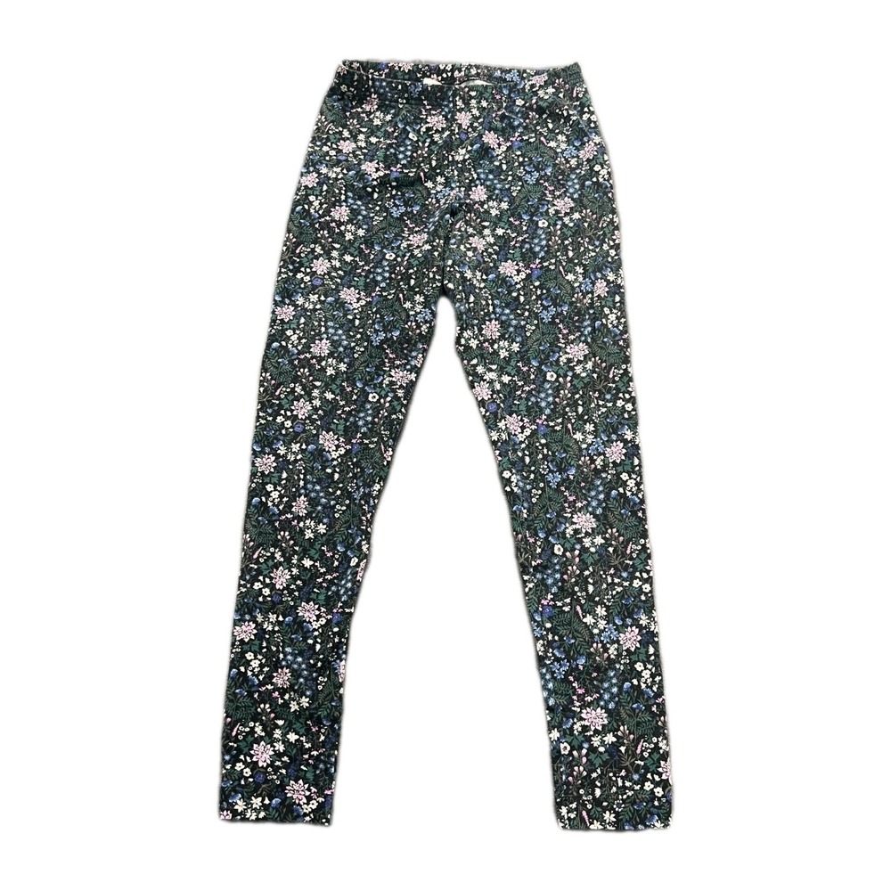 Old Navy Leggings Girls Small Multi Floralā Ditsy Stretch High Waist Skinny Leg